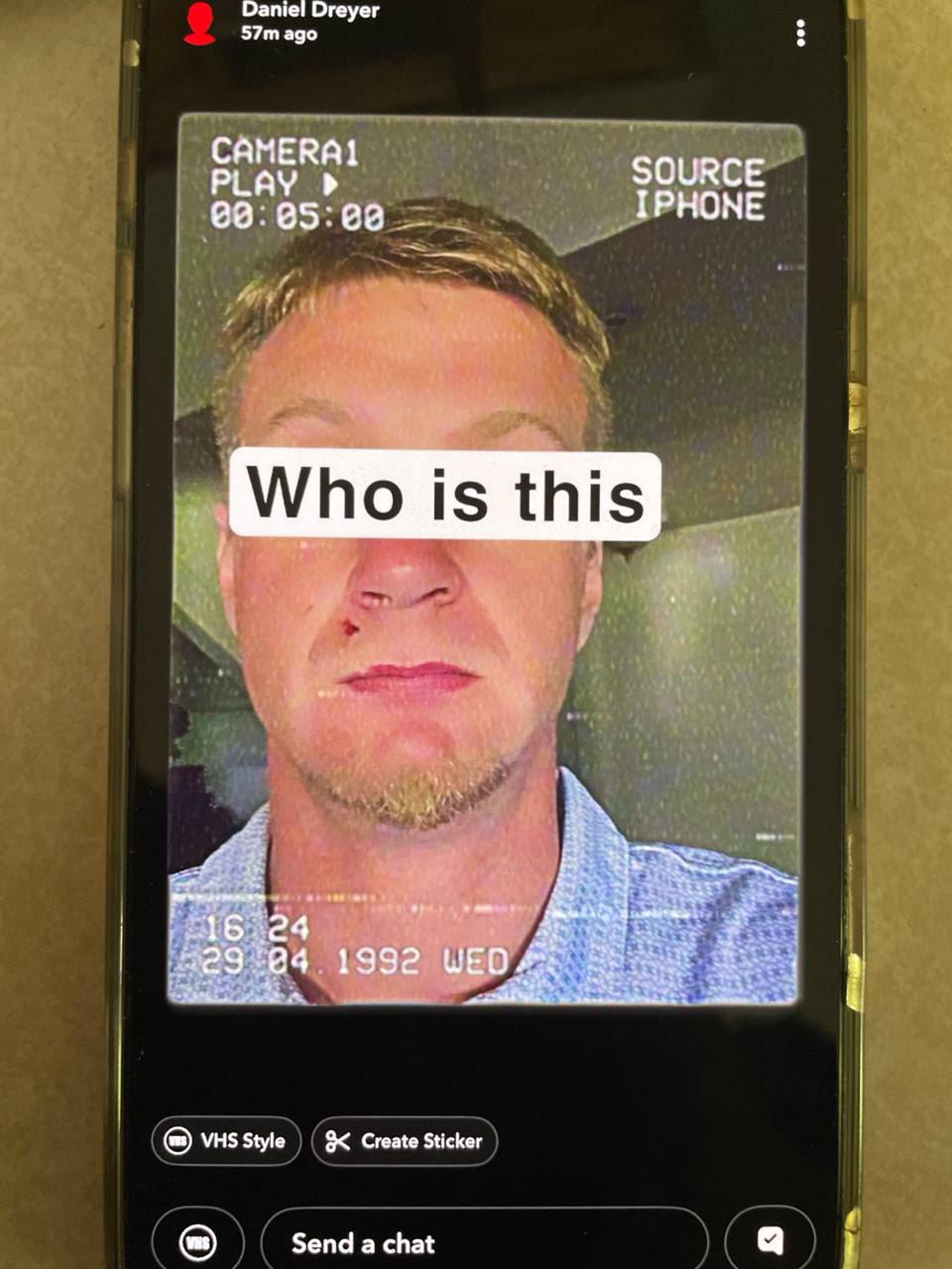 Derek Daniel Dreyer - Snapchat